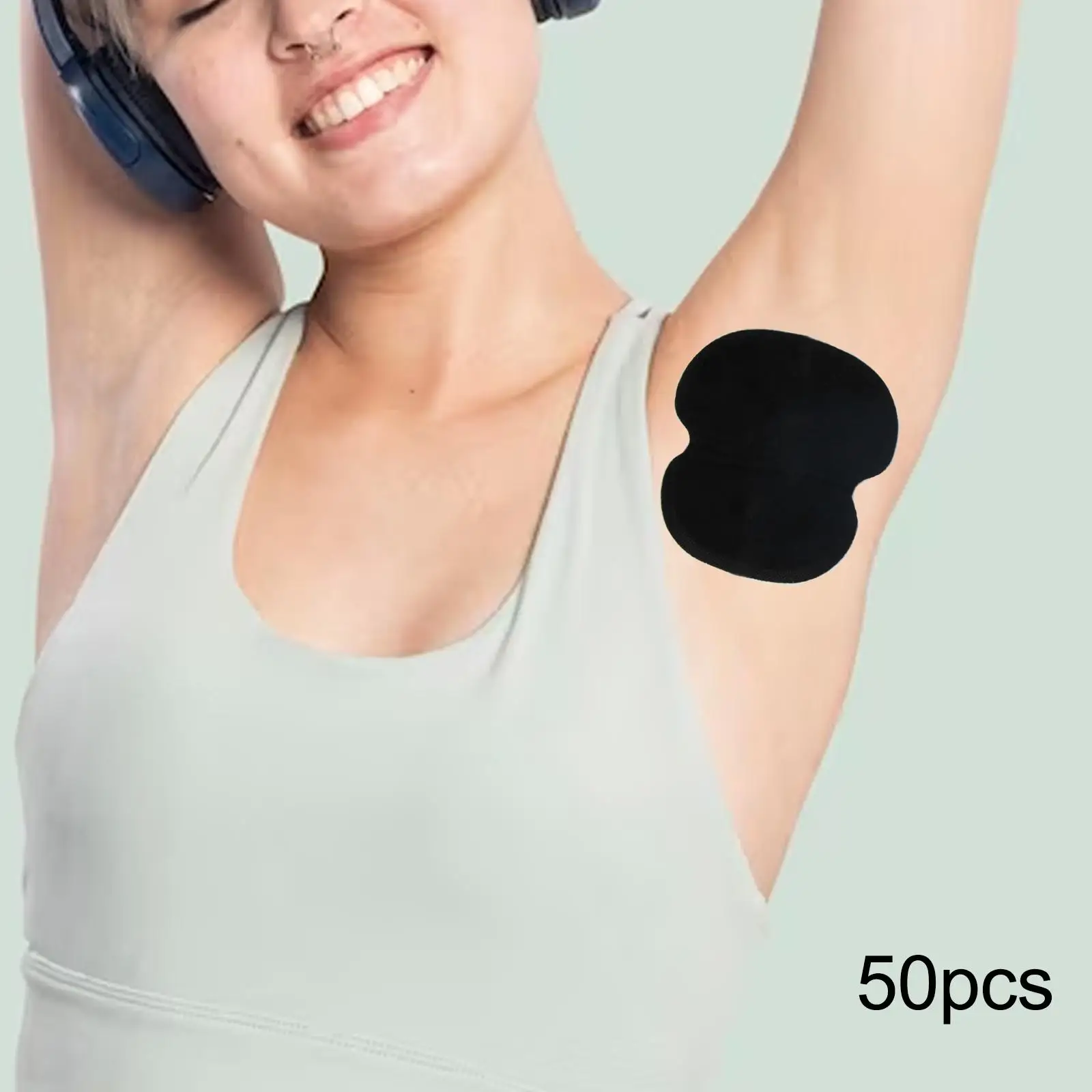 50pcs-disposable-sweat-pads-adhesive-breathable-comfortable-sweat-protector