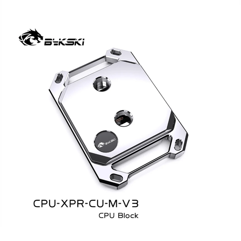 Bykski CPU Blok Gebruik voor INTEL LGA115X 1200 1700 2011/AMD Ryzen 3/5/7 X470 X570 Waterkoeler Radiator CPU-XPR-I/M-V3