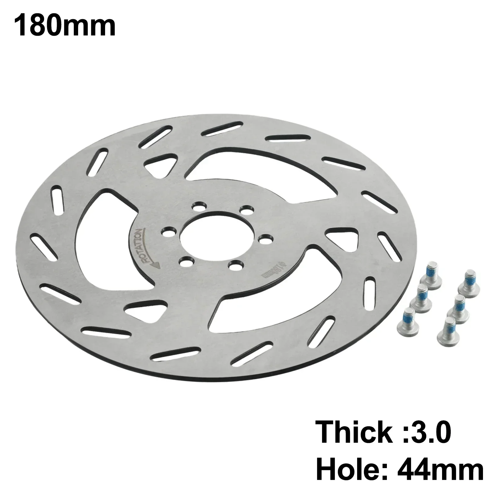 Thick Disc Brake 180/203mm 6Hole For Ebike Scooter E-Bike 3mm Thickened Scooter Disc Brake Plate Carbon Steel Cycling Part