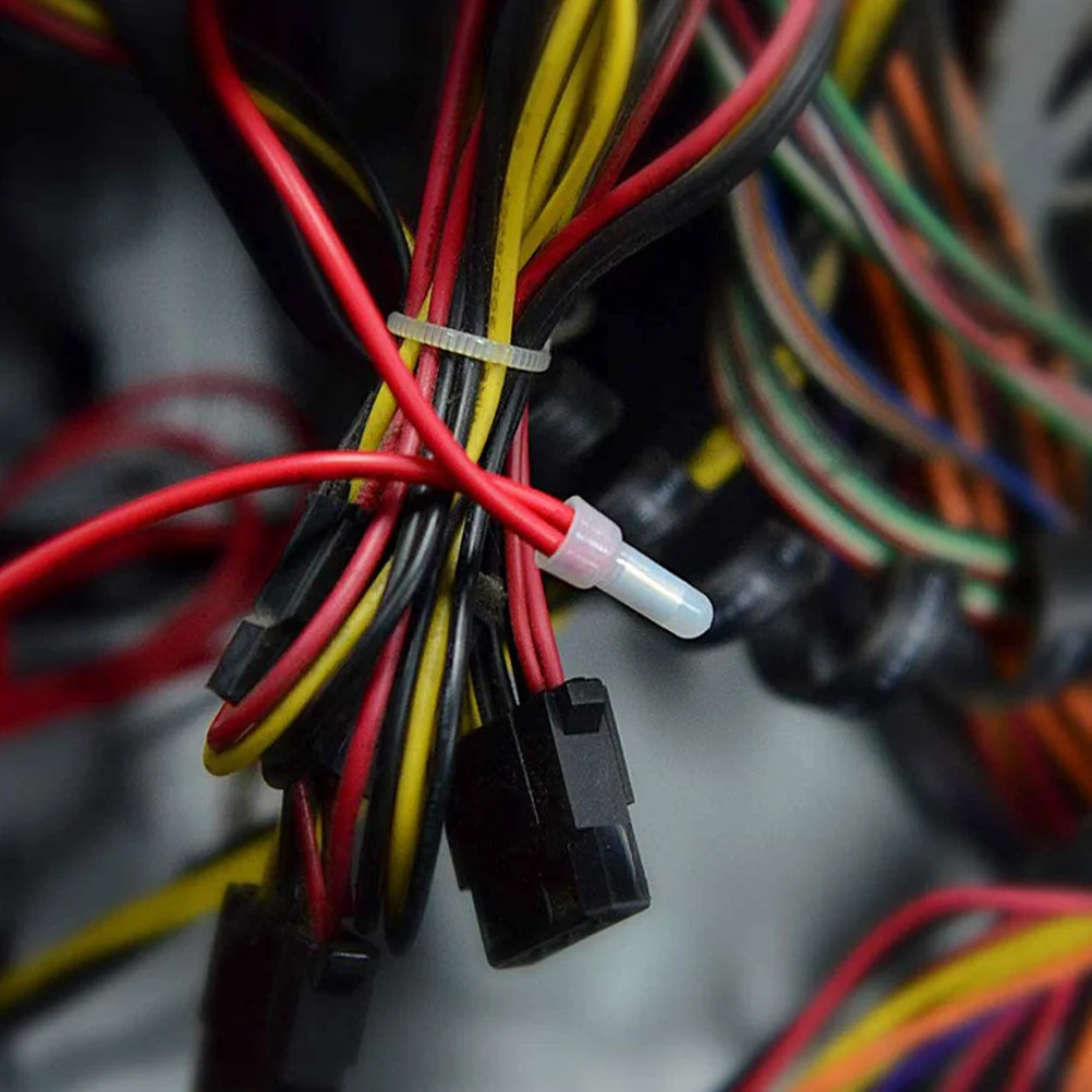 

1000pcs Closed End Crimp Connector Insulated Aluminum Wire Connectors For Electrical Wiring Safety Household Appliances Lighting