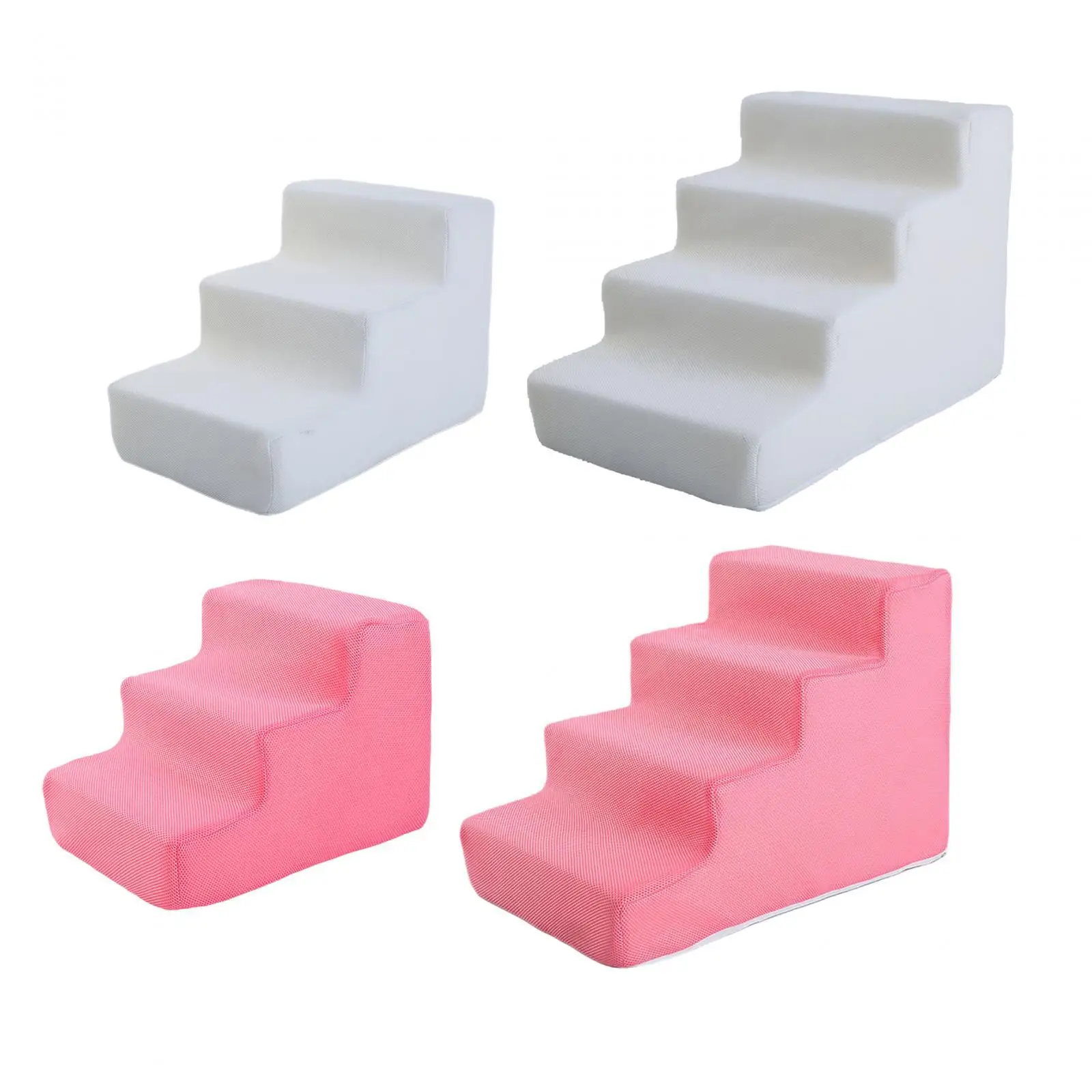 Balanced Pet Steps Non Slip Dog Steps for Small Dogs and Cats High Beds