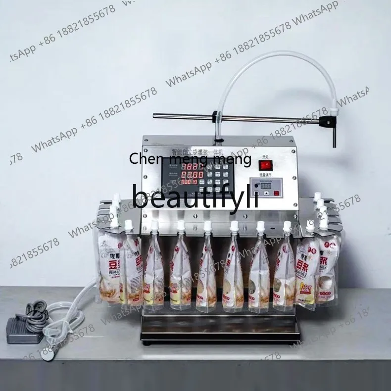 

Z189 New Soup Filling Machine for Snail Noodles, Soy Milk, Broth, Herbal Drinks, Semi-Automatic Dosing and Dispensing