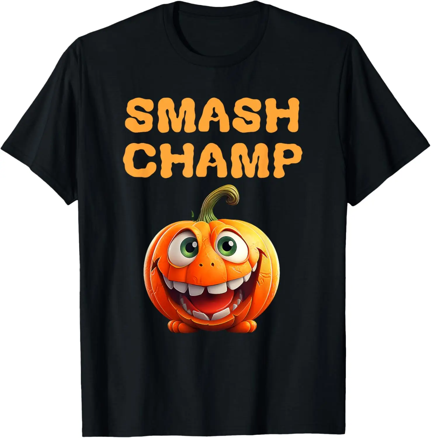 Funny Pumpkin Saying Smash Champ Pumpkin Smashing T-Shirt