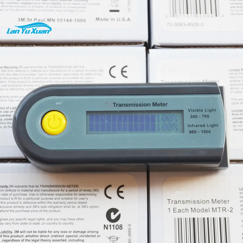 

Transmission Meter 3M Solar Films Tester Visible Infrared Barrier Light Transmittance Blocking Rate