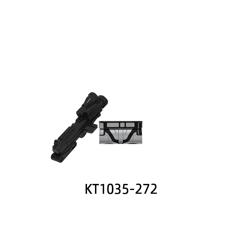 The Action Figures Weapons Pants Hair Parts Model Blocks MOC Bricks Set Gifts Toys For Children KT1035