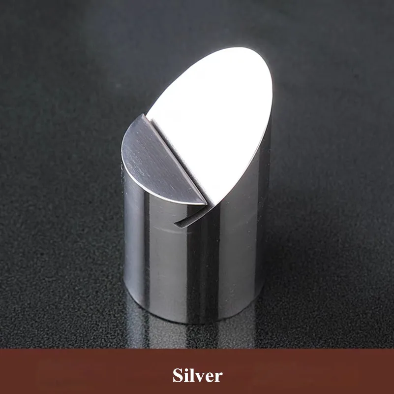 Supporto per carta da Menu con numero di tavolo piccolo in acciaio inossidabile