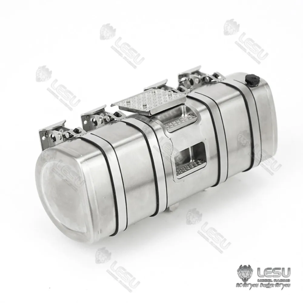 LESU Metal Tank 150Mm Parts For 1/14 RC Tamiyaya Fh16 Tractor Truck Trailer Model Outdoor Toys TH16515