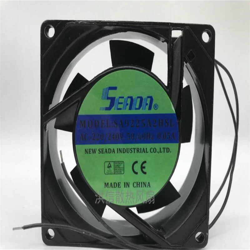 SA9225A2HSL AC220/240V 50/60HZ 0.05A  9025 Original aluminum frame fan