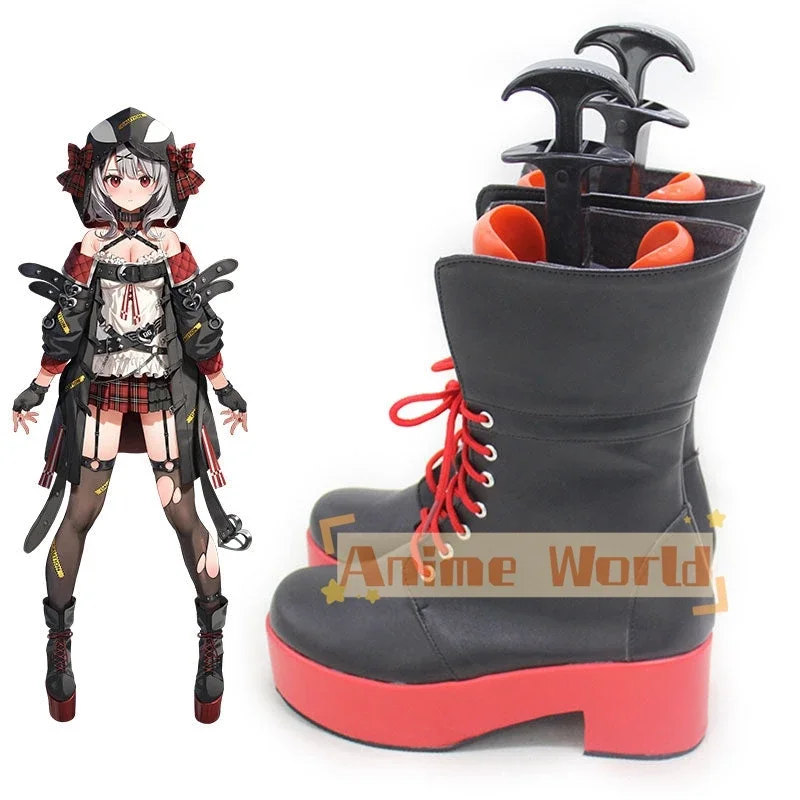 Hololive Virtual YouTuber Sakamata Chloe Cosplay Shoes Halloween Carnival Boots Custom Made