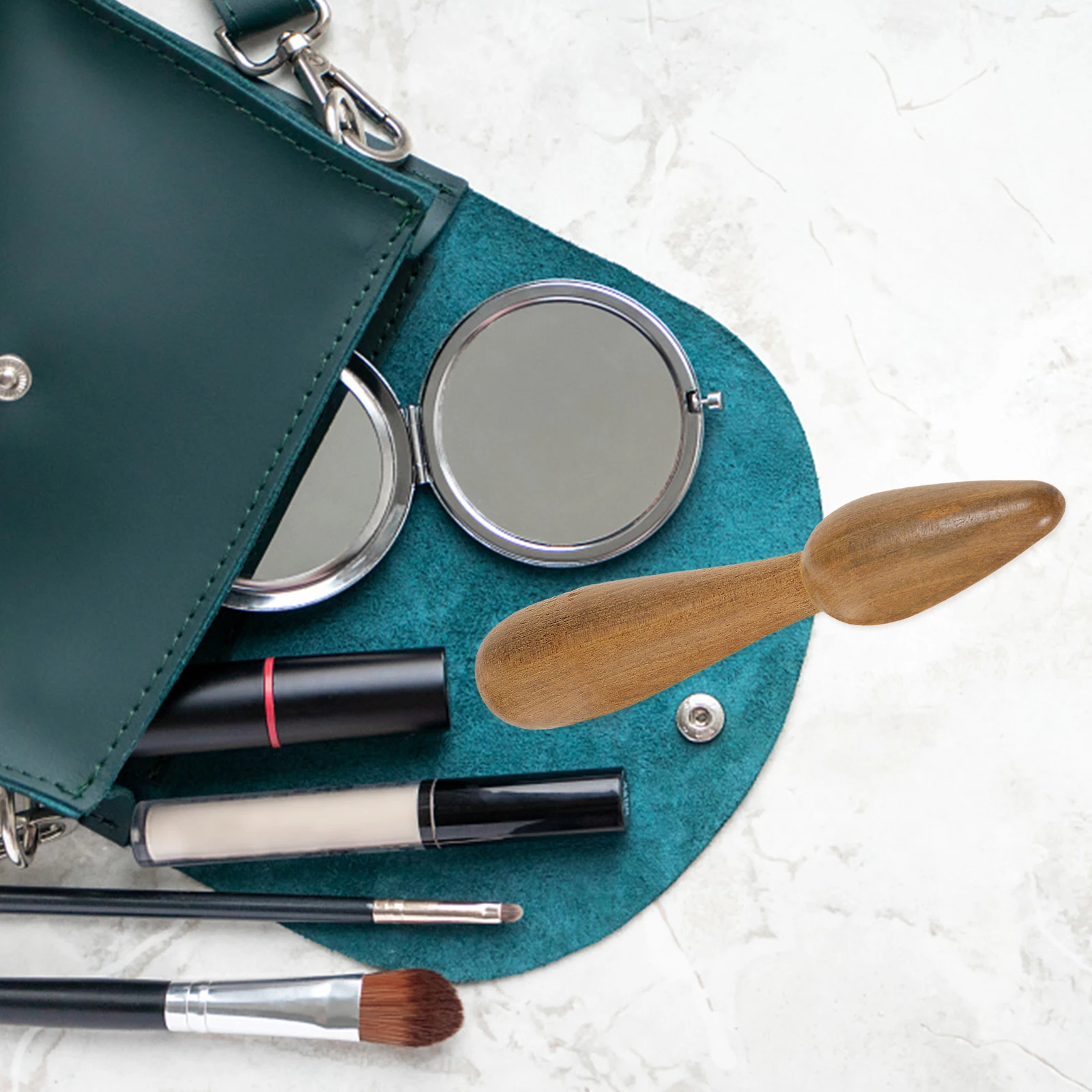 

Набор из 3 деревянных массажеров для ног: гладкий скребок для расслабления всего тела, портативный ручной массажер для шеи, ног и рук