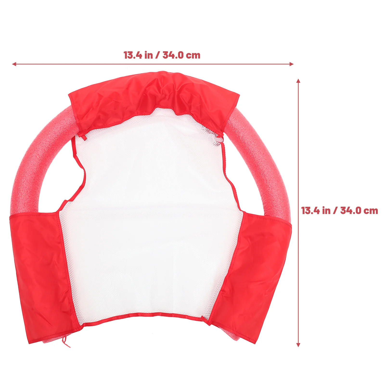 Schwimmendes Pool-Sitznetz für Kinder und Erwachsene – Einfach zu installierendes Wasser-Schwimmsitznetz mit Schwimmstange für Poolpartys im Sommer