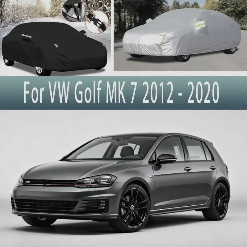 

For Protection Full Snow Cover Sunshade Waterproof Dustproof Exterior Car Accessories for VW Golf MK 7 2012 2020 Car Covers