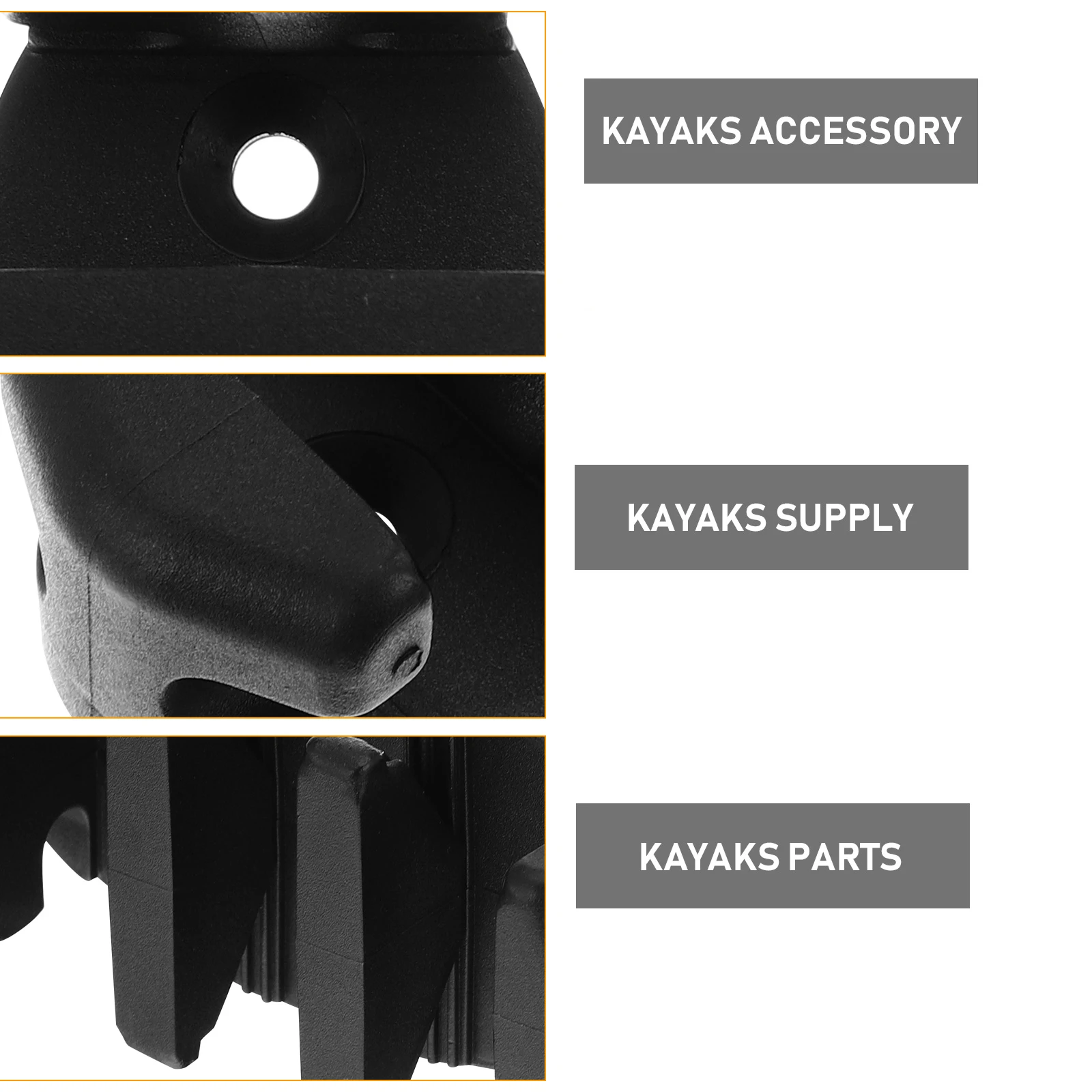 

2pcs Nylon Boat Tether Holder Zig Cleat Lock Adjustable Pulley System Anchor Fittings for Kayaks Docks Boats Trucks