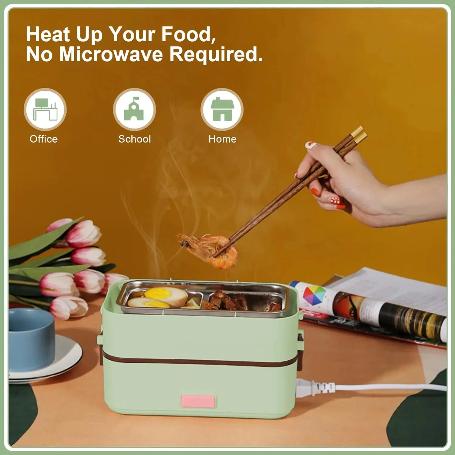 Electric Lunch Boxes Food Warmers Household Appliances Lunch Lunch Boxes Kitchen appliances