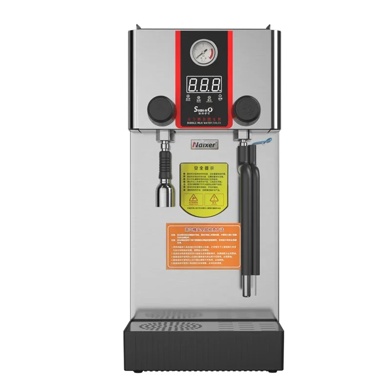 2000W ที่ตีฟองนมเครื่องเชิงพาณิชย์อัตโนมัตินมชา Shop เครื่องมัลติฟังก์ชั่นต้ม Garland ที่ตีฟองนม