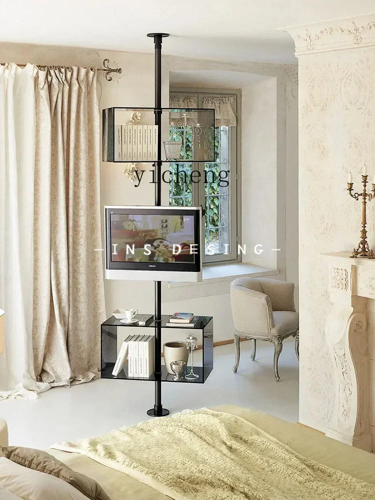 

Storage Stainless Steel Partition Shelf Bookshelf Acrylic Locker Screen Display Stand