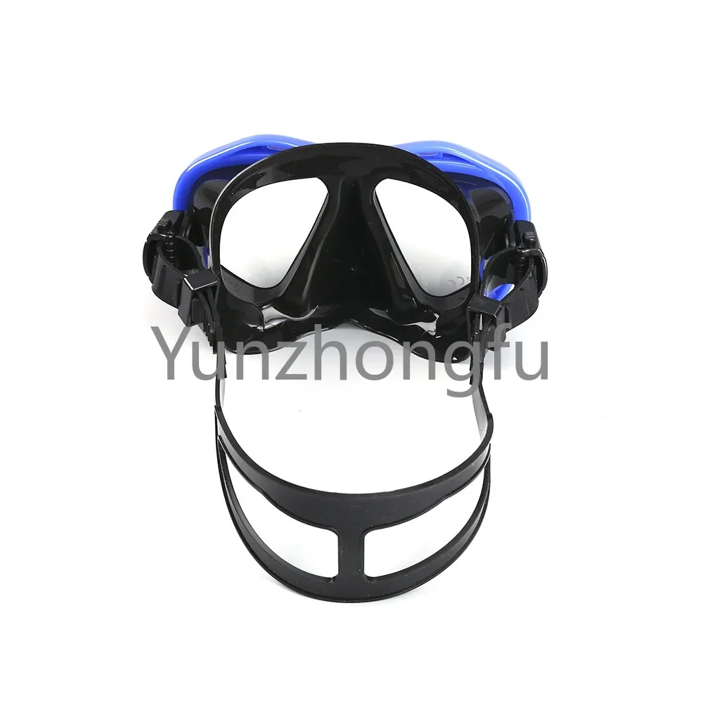 Professional snorkeling equipment, diving glasses, adult and children's logo, snorkeling three treasures set, silicone w