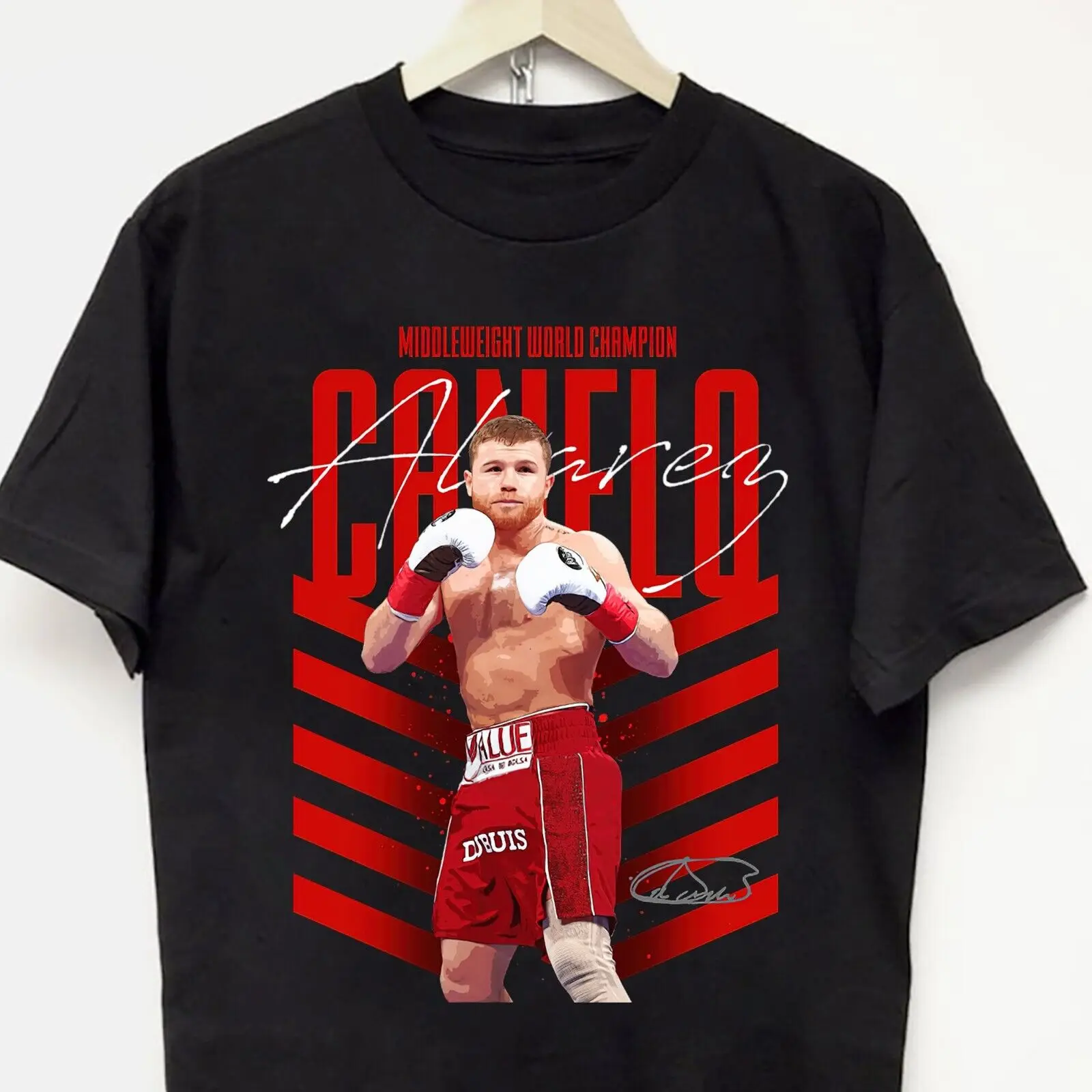 Canelo Alvarez Tshirt Boxing Legend Men Women Cotton S-3XL Shirt Hoodie