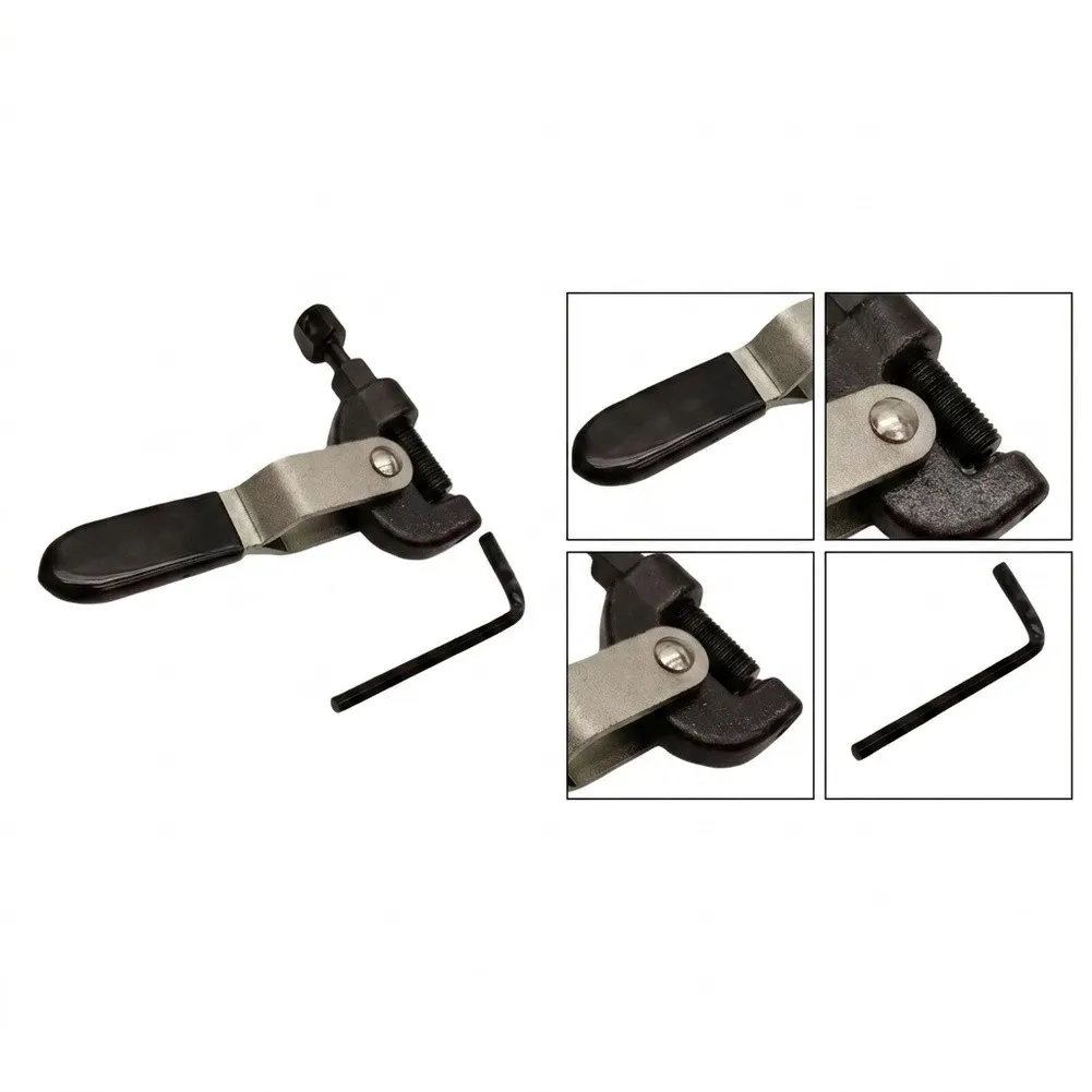 Chain Breaker Tool for Bicycle Chains Compatible with Most Standard and Multi-Speed Bike Chains for Maintenance and Repair