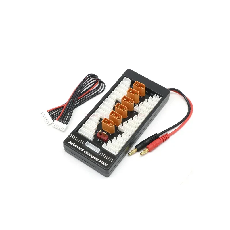 Modello di aereo Batteria al litio Scheda di ricarica parallela Espansione B6ac Caricatore bilanciato T Scheda plug-in Scheda Xt60 Scheda Xt30