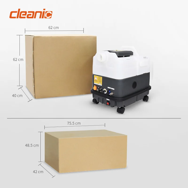 Heated Carpet Washing Cleaner Machine Extractor Injector Steam Vacuum Cleaner for Carpet Sofa Dust Mite Removal