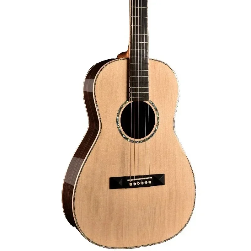 All Solid Acoustic Guitar Parlor Guitar Smooth and easy to play Accurate and stable Lightweight Portable