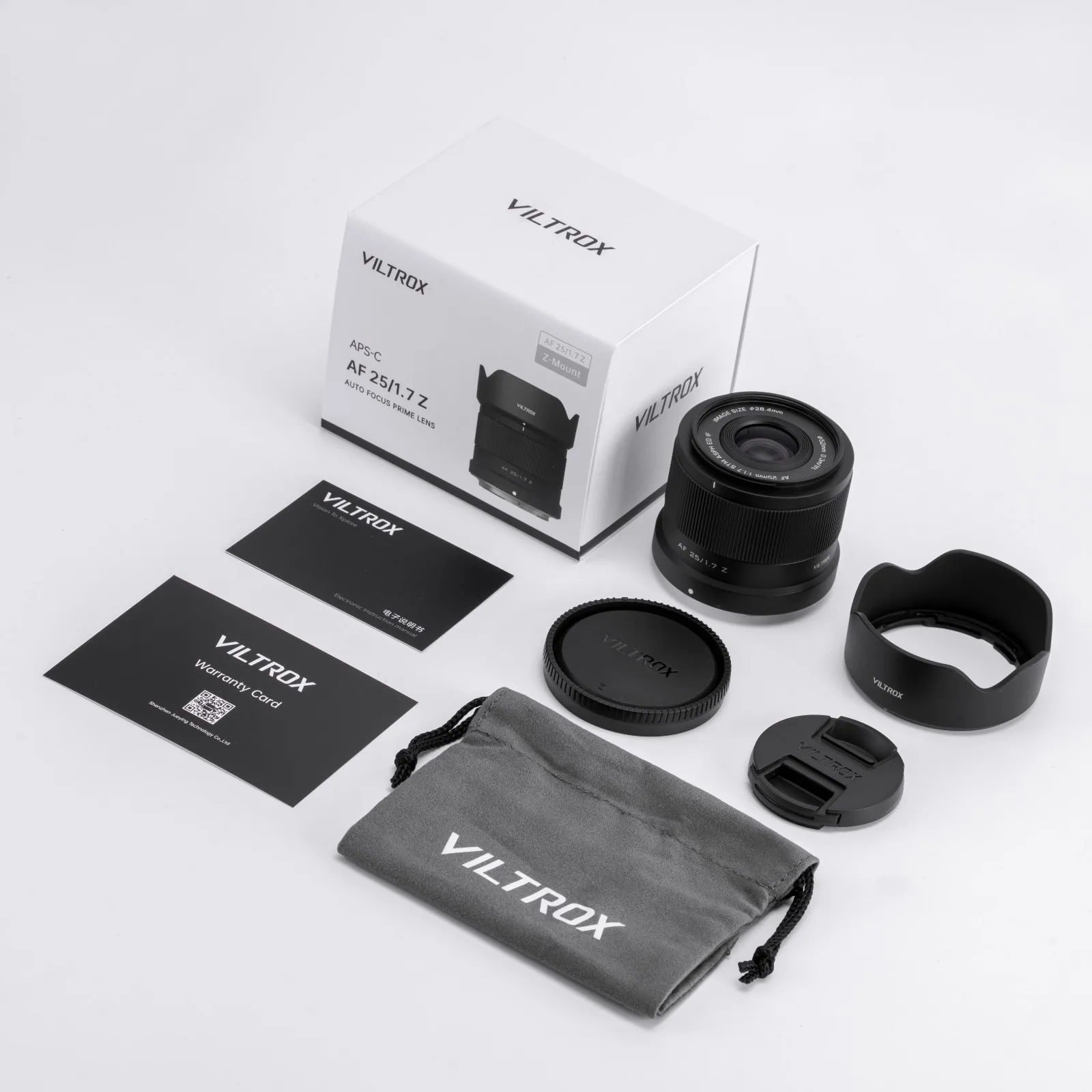 Viltrox AF 25 مللي متر F1.7 الهواء APS-C عدسة التركيز التلقائي لنيكون Z-Mount Z5 Z6 II Z7 II Z8 Z9