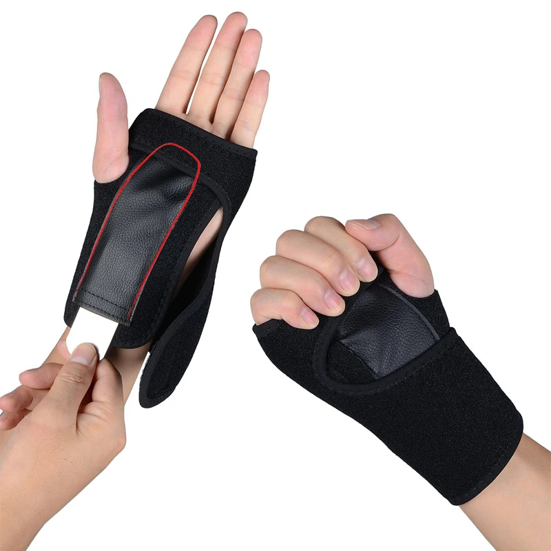 2Pcs/Pair Sports Wrist Support Brace for Carpal Tunnel Tendonitis Sprains Weightlifting Arthritis Hand Brace Adjustable Wrap