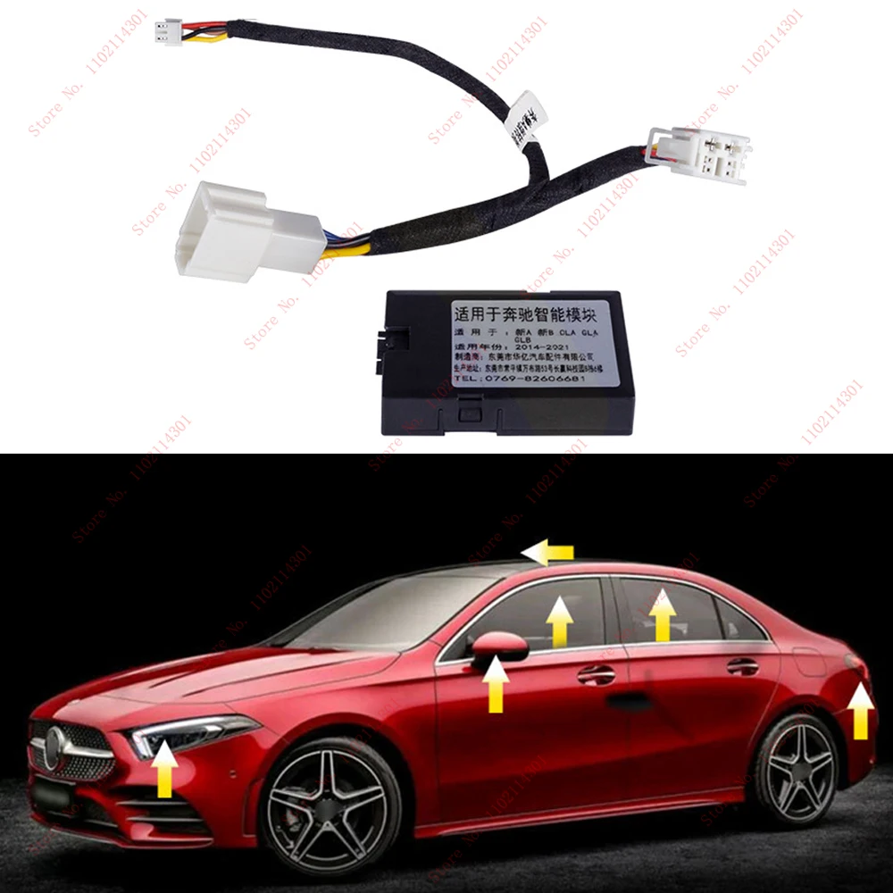 

for Mercedes Benz New A B C E S GLA CLA GLB GLC GLE 2013-2021 Car Comfort Intelligent Control Module Window Lift Chassis Parts