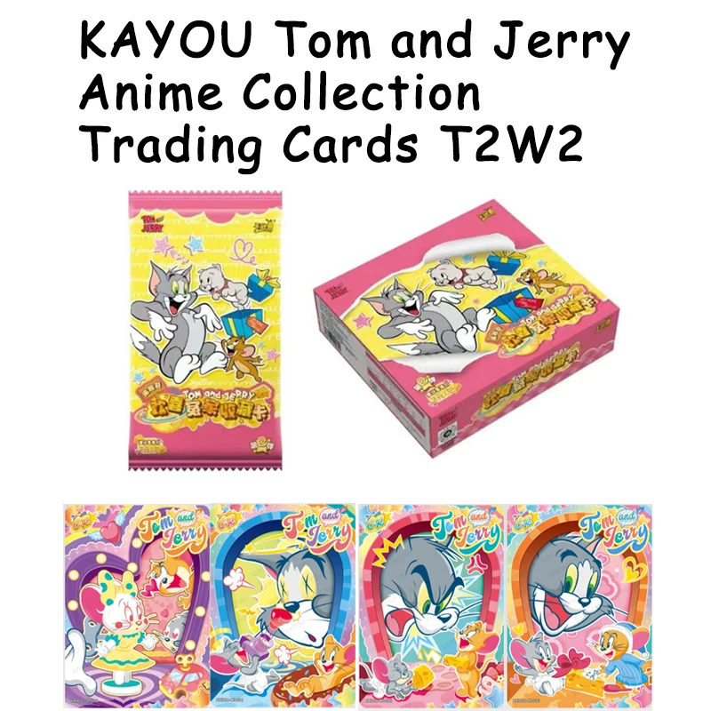 Official KAYOU Tom and Jerry Anime Collection Trading Cards Tier 2 Wave 2 Card Gifts For Children