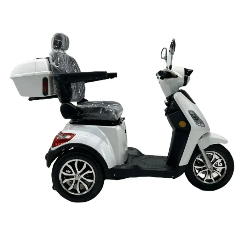

Model Gecko-L China Long Range Moped Scooter 3 Wheels 1000W 25km/h Mobility Electric Scooter Tribkie for Ad