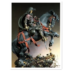 Resin kit the roaming Knight, the fifteenth century Collectible Unassembled Sculpture for Hobbyists