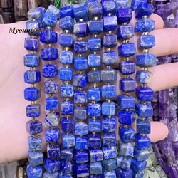 8MM Natural Lapis Lazuli Gems Stone Crystal Quartz Cube Space Loose Beads For DIY Jewelry Making