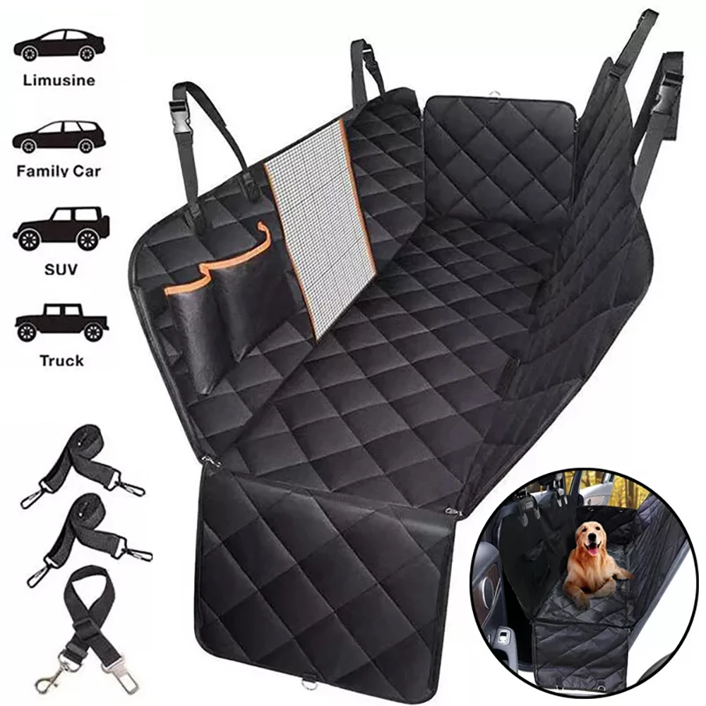 

Heavy Duty Car Rear Back Seat Cover Pet Dog Cat Safety Cover Travel Carrier Hammock Auto Waterproof Seat Protector Mat For Dogs