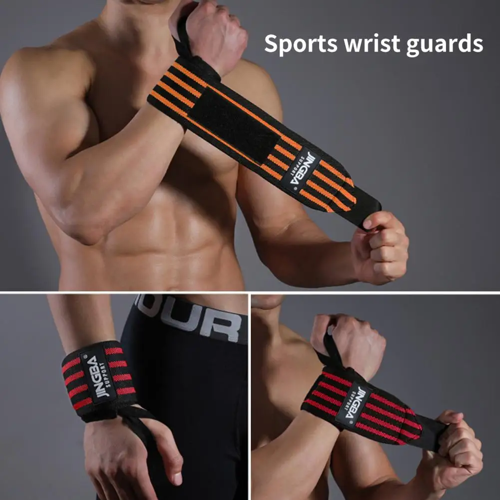 1Pc Wrist Strap Sweat-absorbing Easy Wearing Wrist Compression Elastic Bandage Hand Sport Wristband Wristband for Arthritis