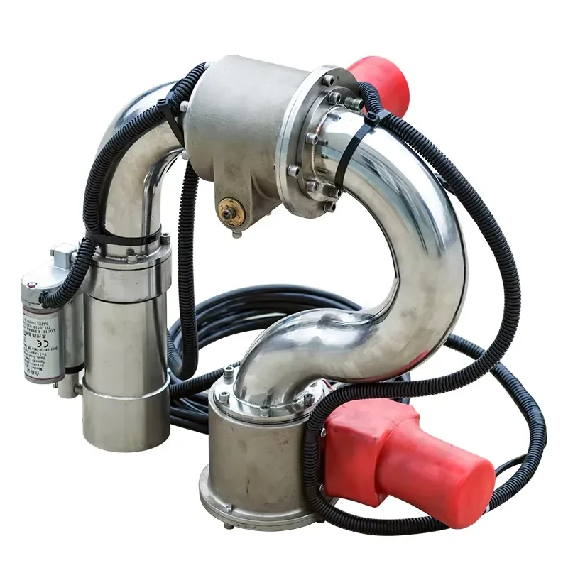 SS304 Water Cannon for Truck Mounted Industrial High Pressure Street Cleaning Spray Nozzle