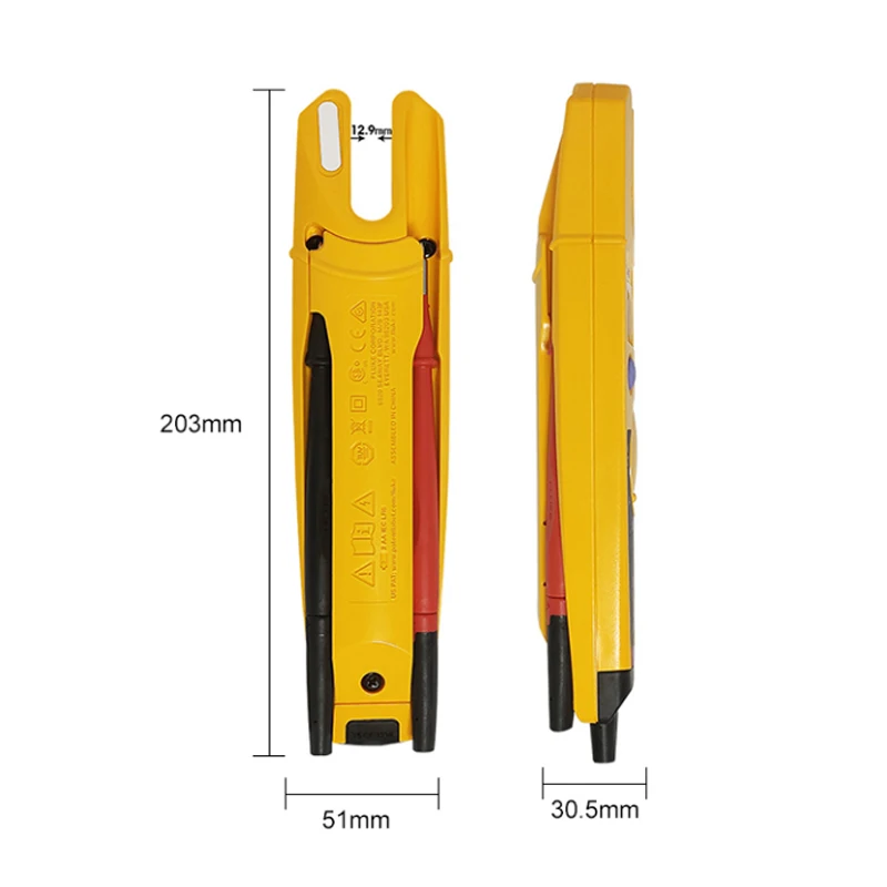 FLUKE  T5-1000  Electrical Tester Clamp Ammeters AC/DC True RMS Fork Meter.Optional Soft Case!