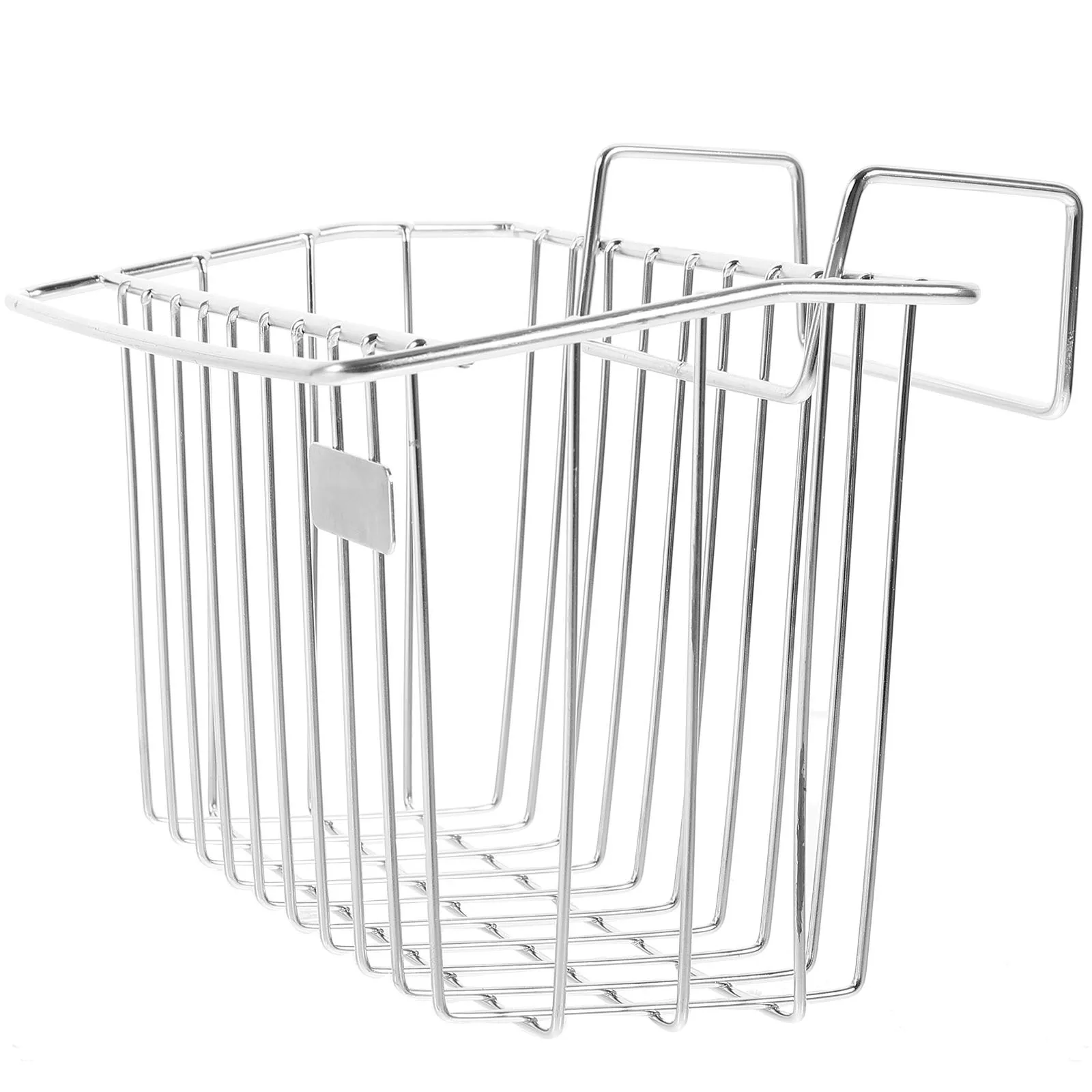 

Hanging Sink Basket Stainless Steel Kitchen Sponge Holder Organizer Drain Rack Multi Functional Kitchen Storage Cleaner Holder