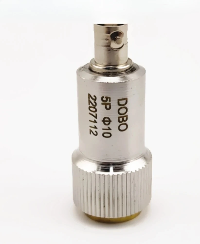 

5MHz Straight Probe 5P10 5P6 5P8 Ultrasonic Flaw Detector Small Diameter Probe High Frequency Longitudinal Wave Transducer