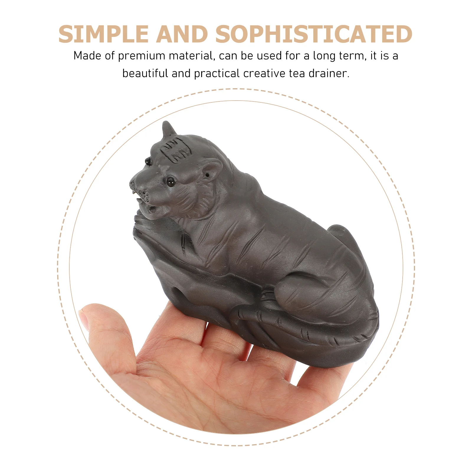 

Tea Table Accessories Creative Pet Animal Shape Decoration Desktop for Tearoom Adornment Home