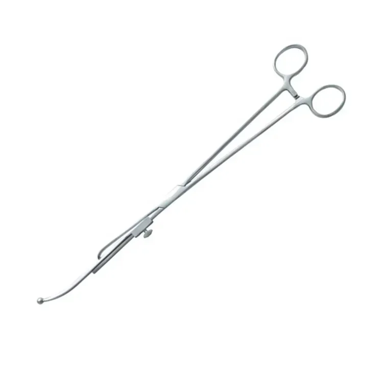 Gynaecology Surgical Instruments Reusable Stainless Steel Adjustable Cervix Forceps