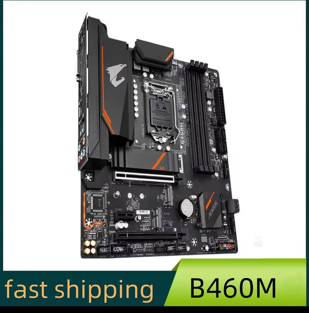 Used Gigabyte B460M AORUS PRO motherboard DDR4 128GB PCI-E 3.0 M.2 HDMI-compatible Display 1200 Micro ATX