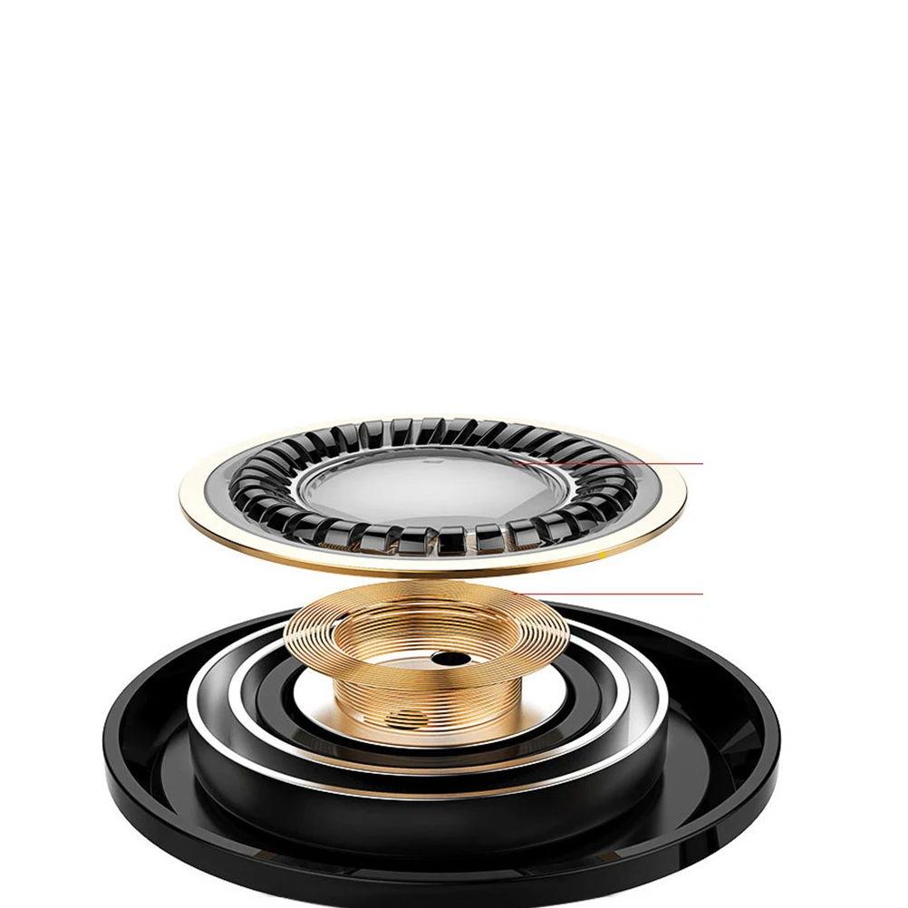 

In-Ear Earphone Subwoofer Stereo Bass Earbuds For Running Gym Workout 3.5Mm Headset Compatible With Phone Tablet Grey