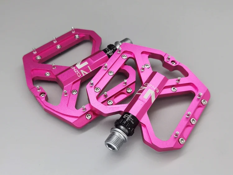 Neue Mountainbike Pedale MTB Pedal Aluminium Fahrrad Breite Plattform Flache Pedale 9/16 "Versiegelt Lager Fahrrad Pedale