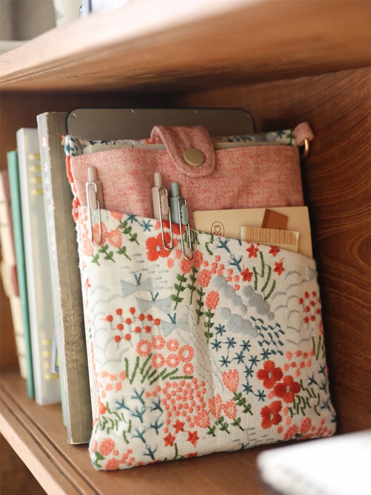 

Удобная сумка-органайзер для книг формата А5, на одно плечо, два в одном: для чтения и хранения ноутбуков, новая стильная сумка для мобильного телефона для студентов