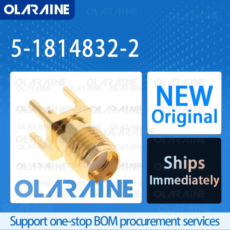 

10/50/100Pcs 5-1814832-2 100% brand new and original IC chip RF connectors/coaxial connectors