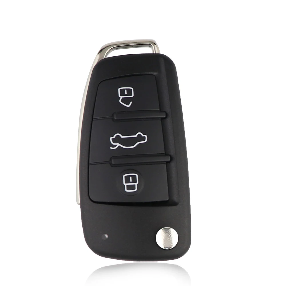 433MHZ Smart Remote Car Key Case For Audi A4 S4 B7 Cabriolet Quattro Avant 2005 2008 8E0837220Q 8E0837220K 8E0837220D ID48 Chip