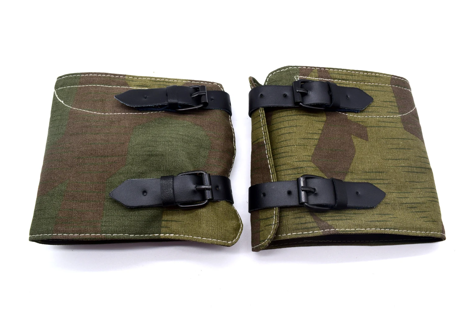

Reenactment Cosplay German Leggings Puttee Gaiters Splinter Camo Color B