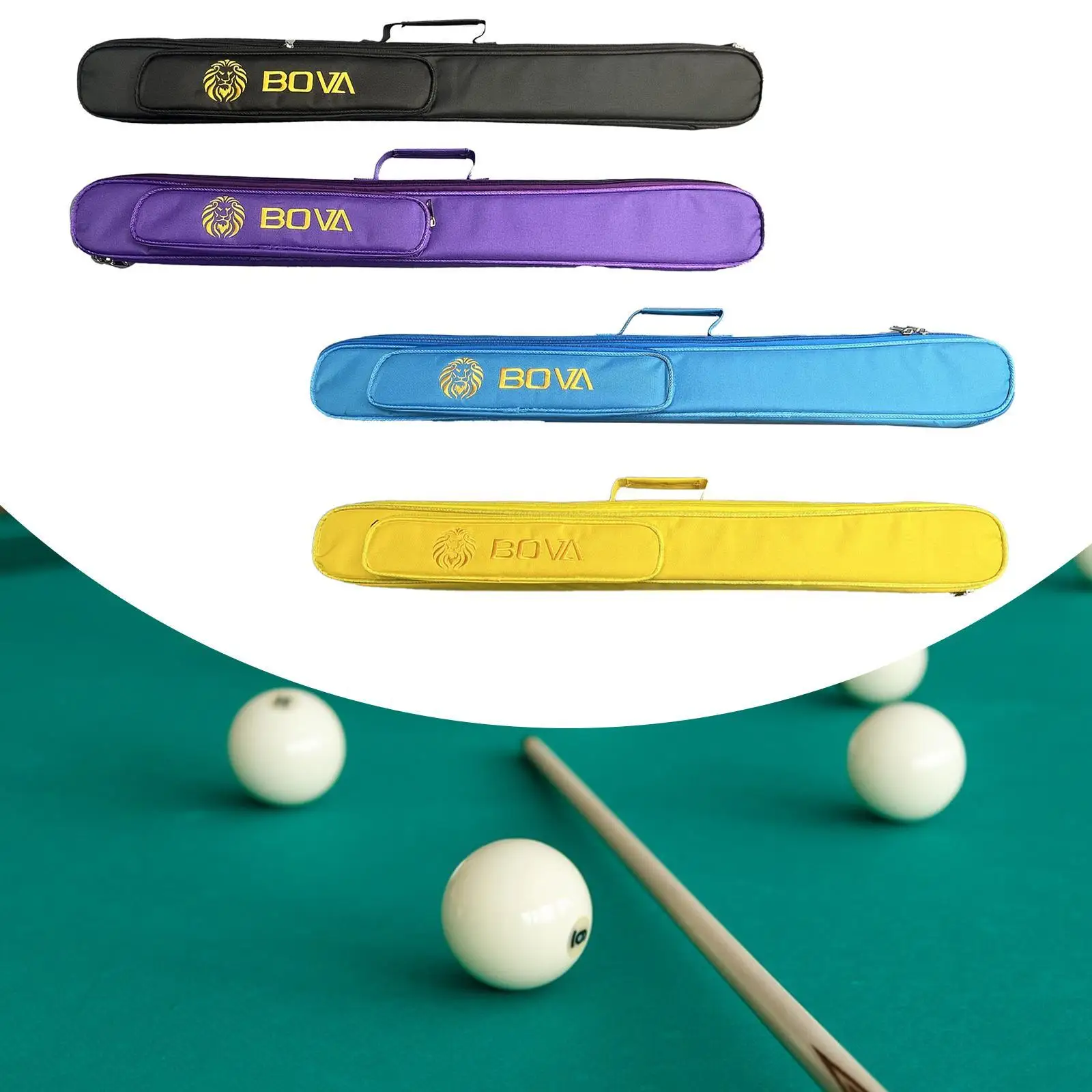 

Pool Cue Case Accessories Billiards Equipment Portable Pool Cue Bag Storage Pouch Billiard Stick Carrying Case Pool Cue Holder