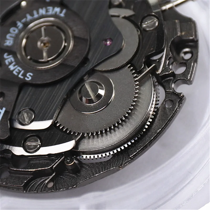 Luxury Nh72A Movement Automatic Skeleton Mechanical Nh72 Watch Movement 24 Jewels For Repair Mod Replacement watchmaker